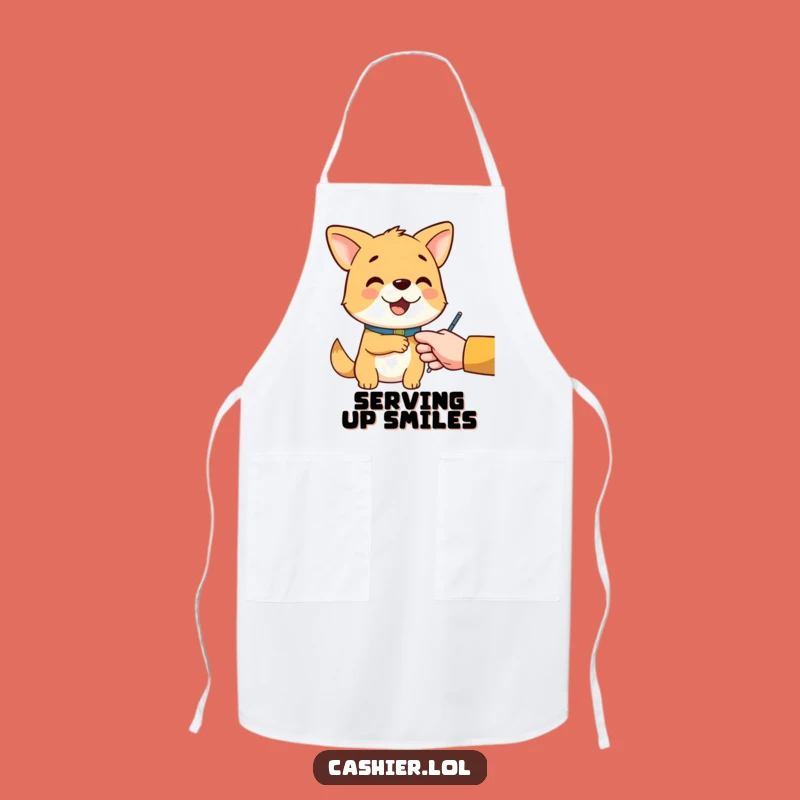 Funny Dog Chef Apron - Serve Up Smiles In The Kitchen