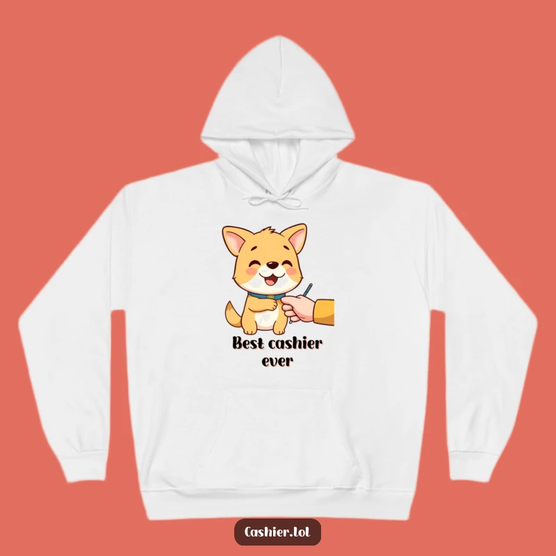 Funny Dog Service Hoodie - Cozy Customer Care Gear