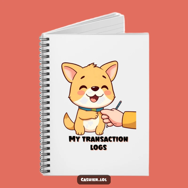 Funny Dog Service Notebook - Jot Down Helpful Notes