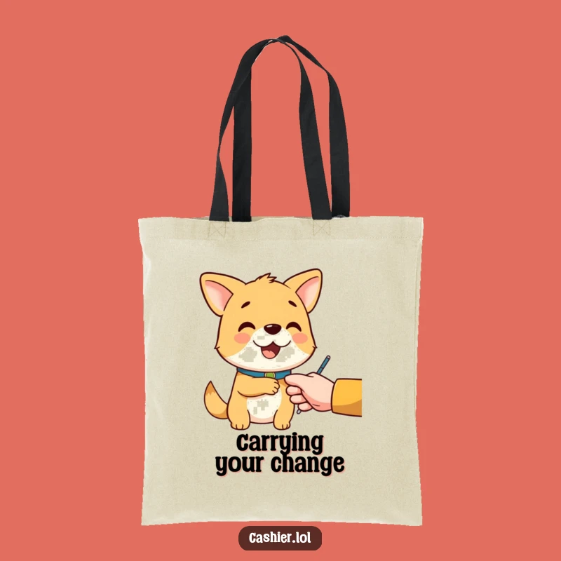 Funny Dog Shopping Tote - Carry Your Goods With Joy